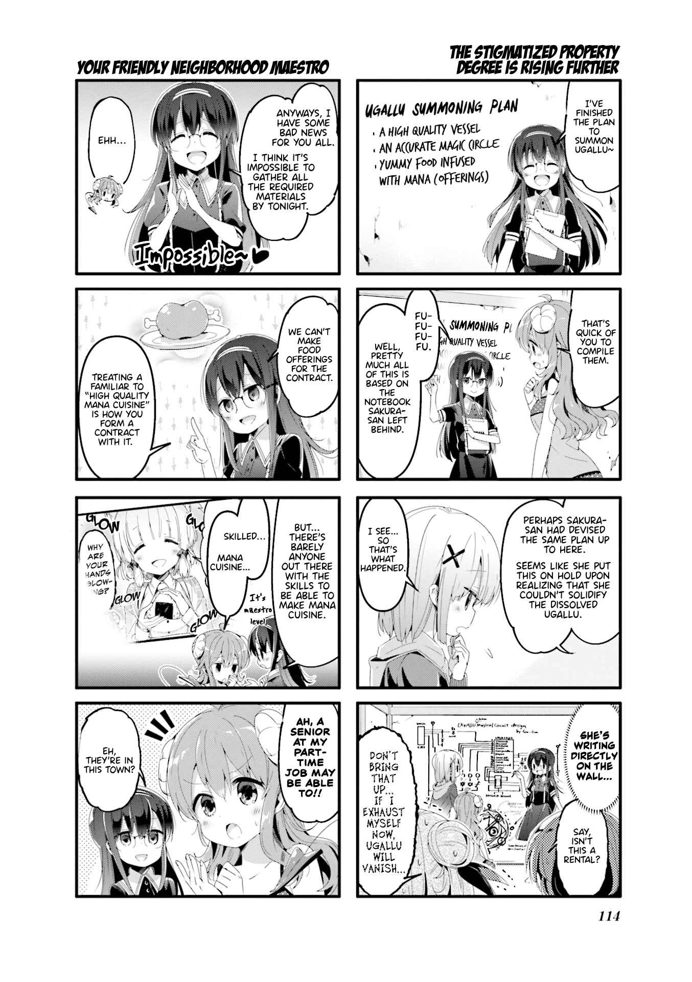Page 4 Chapter 52 Machikado Mazoku