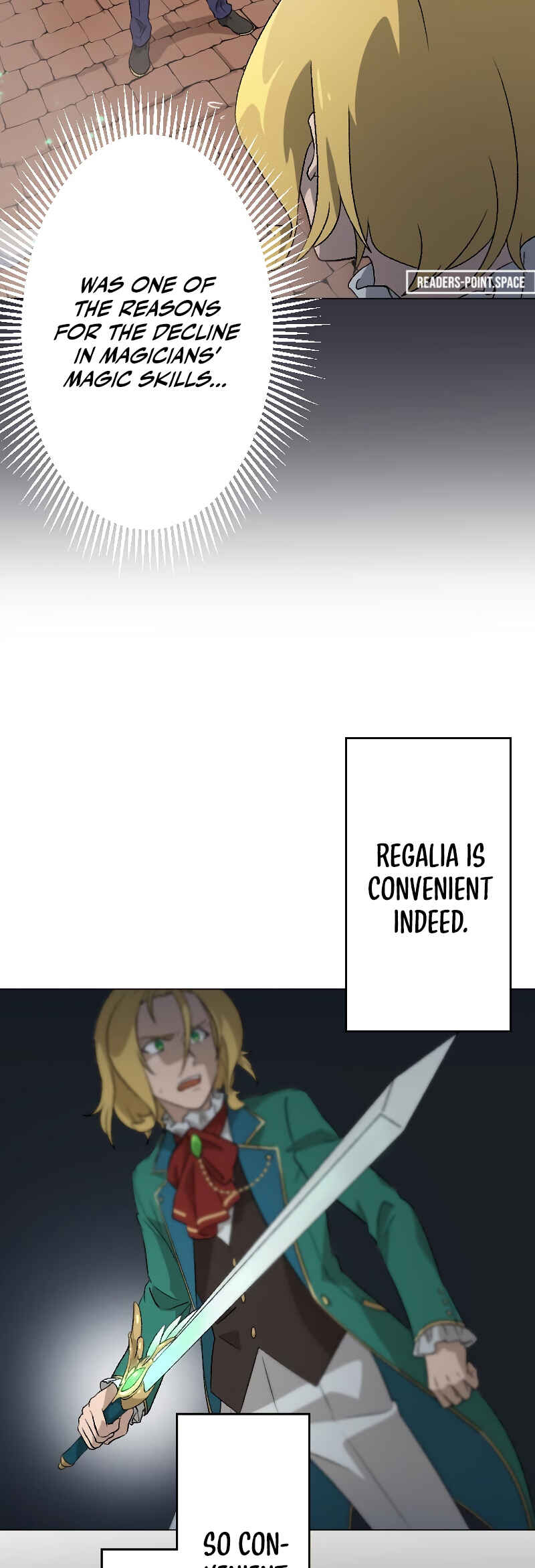 Page 35 Chapter 7 Rettougan no Tensei Majutsushi - Shiitagerareta Moto Yuusha wa Mirai no Sekai o Yoyuu de Ikinuku (GIGATOON Studio)