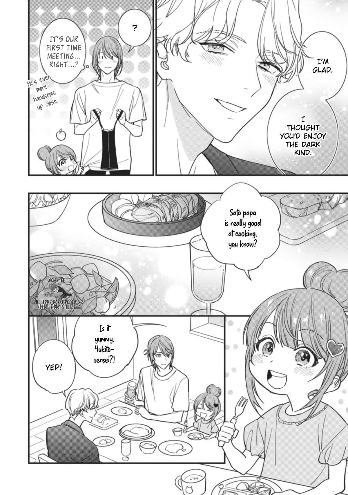 Page 15 Chapter 1 Rika-chan Papa to Yukito-Sensei wa Kao ga ii