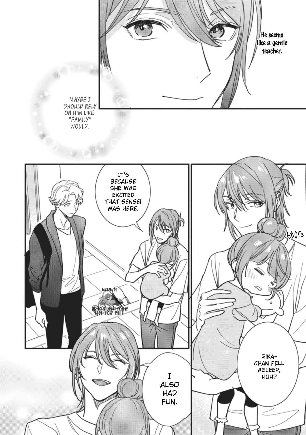 Page 21 Chapter 1 Rika-chan Papa to Yukito-Sensei wa Kao ga ii