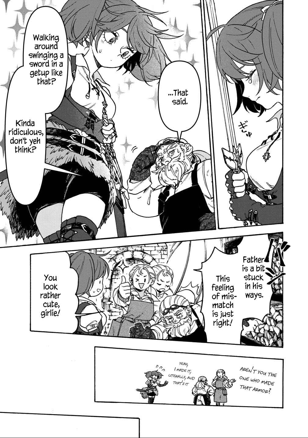 Page 5 Chapter 10 Onna Chara de Isekai Teni shite Cheatppoi kedo Zako Chara na no de Medatazu Heiwa na Shomin wo Mezashimasu!