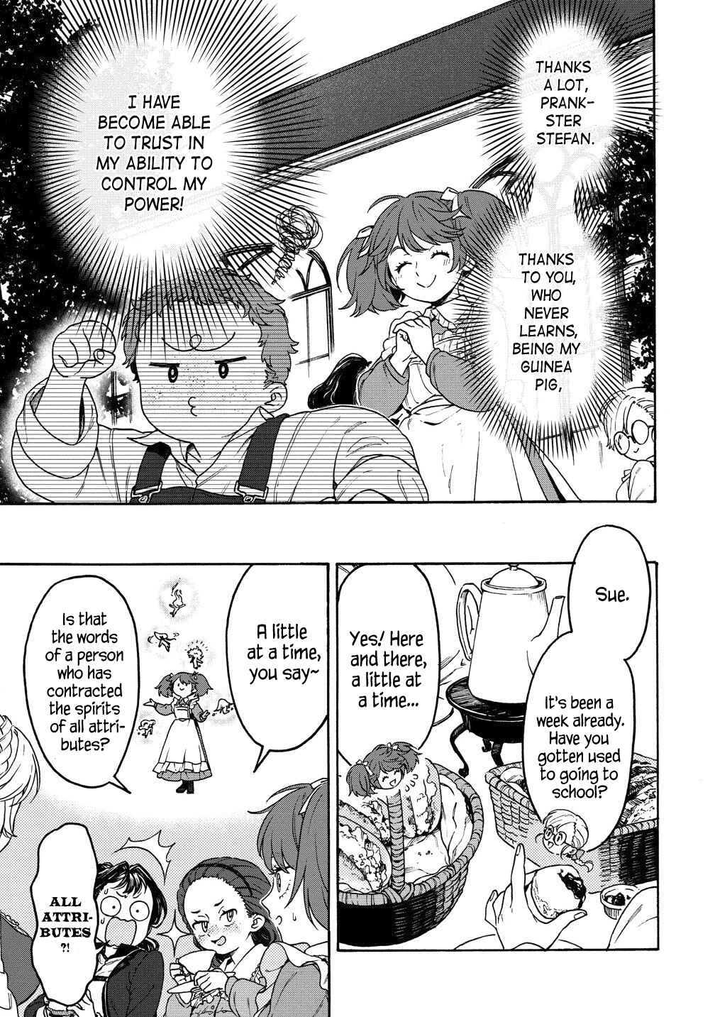 Page 5 Chapter 7.1 Onna Chara de Isekai Teni shite Cheatppoi kedo Zako Chara na no de Medatazu Heiwa na Shomin wo Mezashimasu!