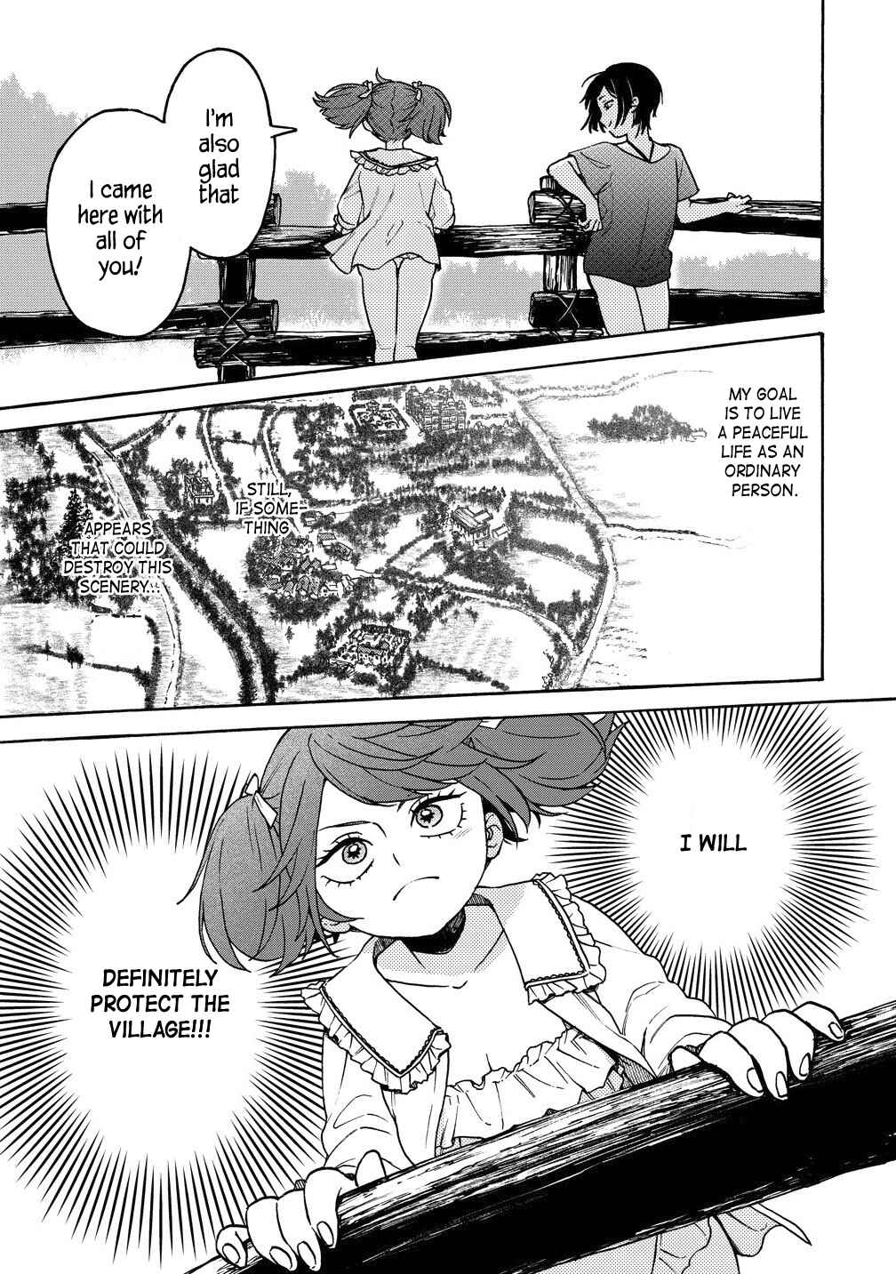 Page 13 Chapter 8.1 Onna Chara de Isekai Teni shite Cheatppoi kedo Zako Chara na no de Medatazu Heiwa na Shomin wo Mezashimasu!