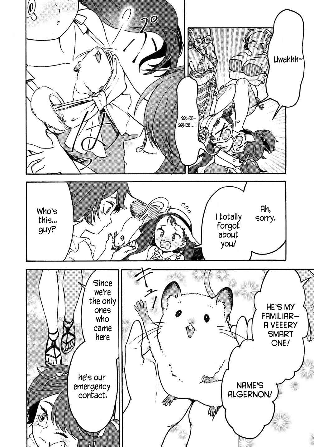 Page 6 Chapter 8.1 Onna Chara de Isekai Teni shite Cheatppoi kedo Zako Chara na no de Medatazu Heiwa na Shomin wo Mezashimasu!