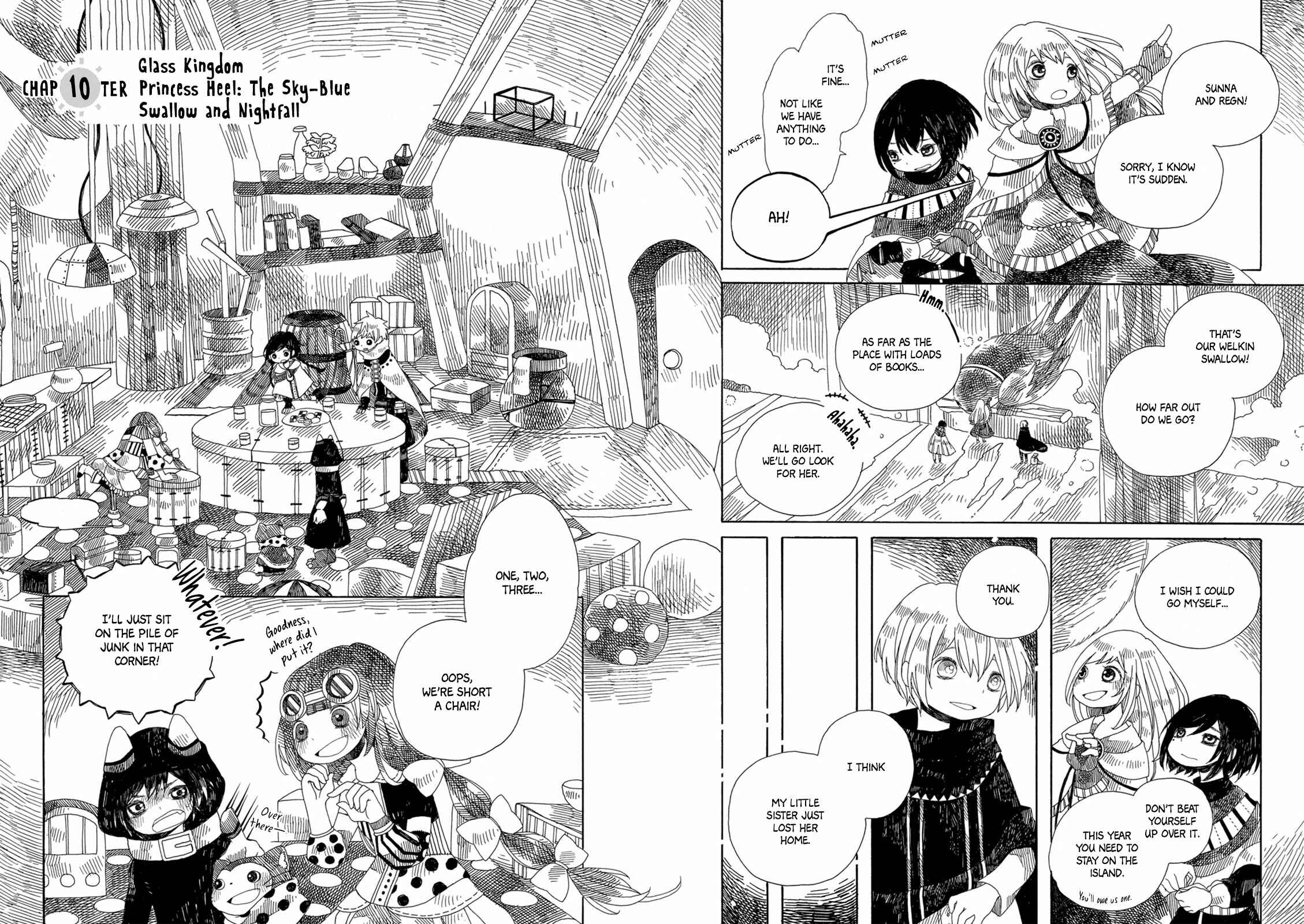 Page 3 Chapter 10 Ame to Hare no Kaze no Tabi