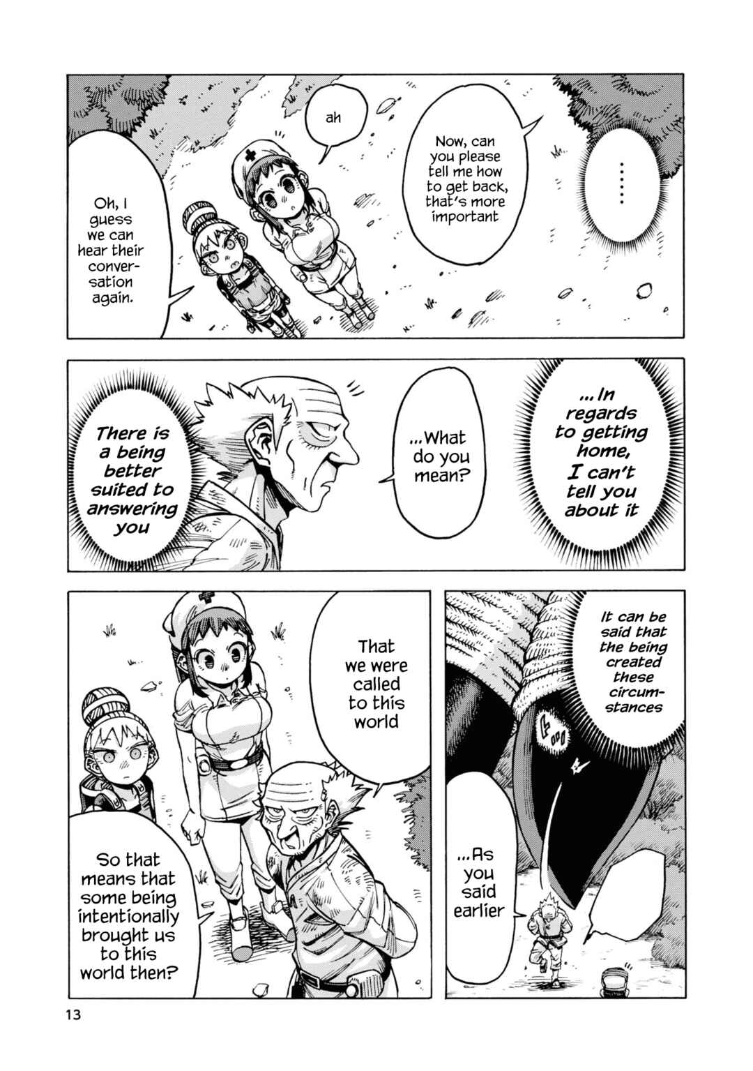 Page 12 Chapter 13 Yomei Nikagetsu no Isekai Kenkouhou