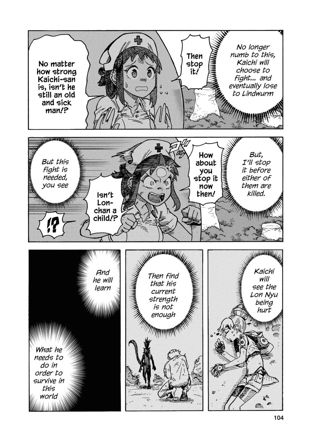 Page 36 Chapter 15 Yomei Nikagetsu no Isekai Kenkouhou