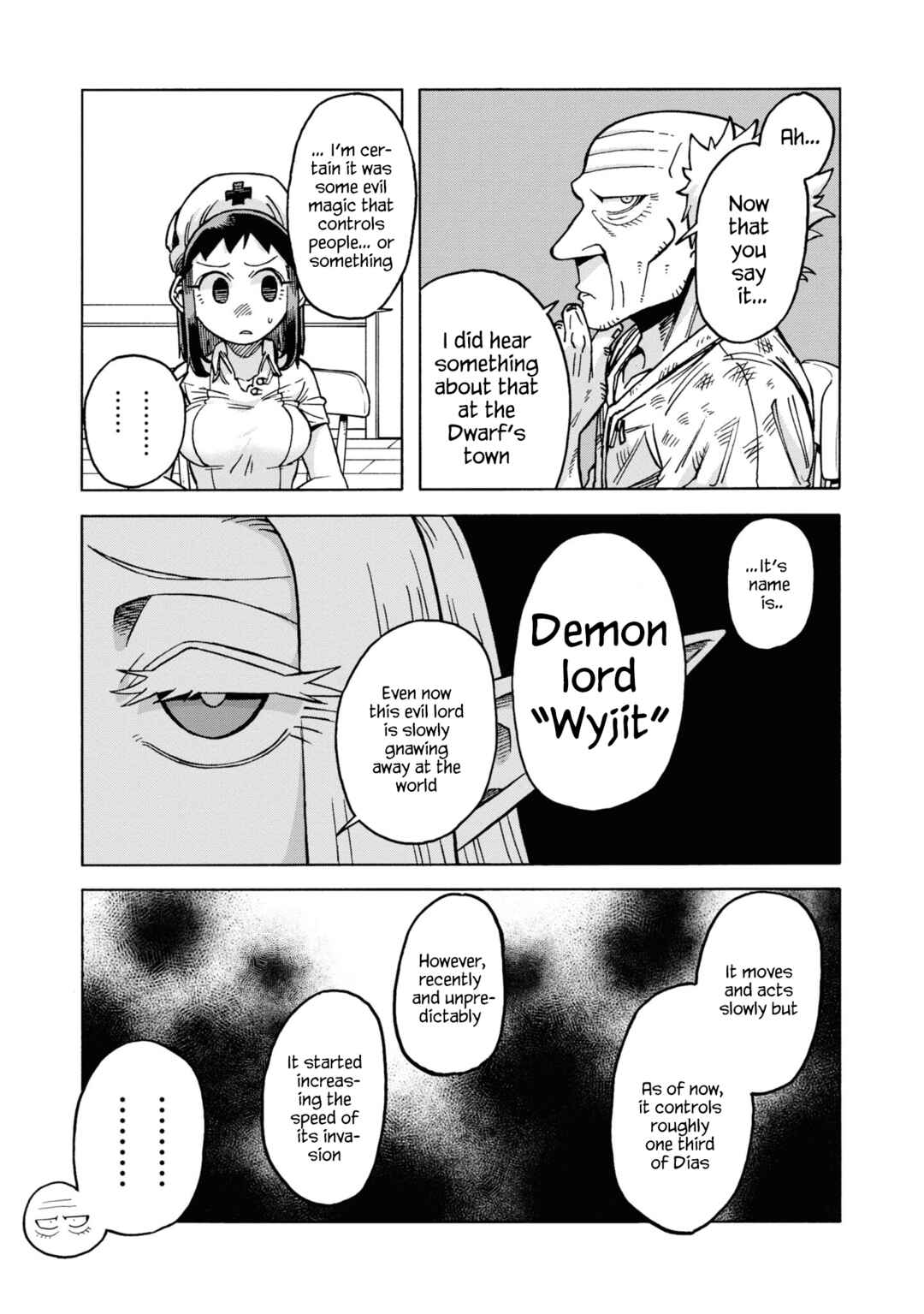 Page 27 Chapter 14 Yomei Nikagetsu no Isekai Kenkouhou