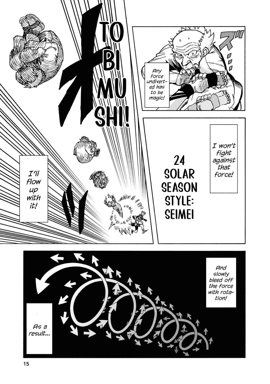 Page 15 Chapter 17 Yomei Nikagetsu no Isekai Kenkouhou