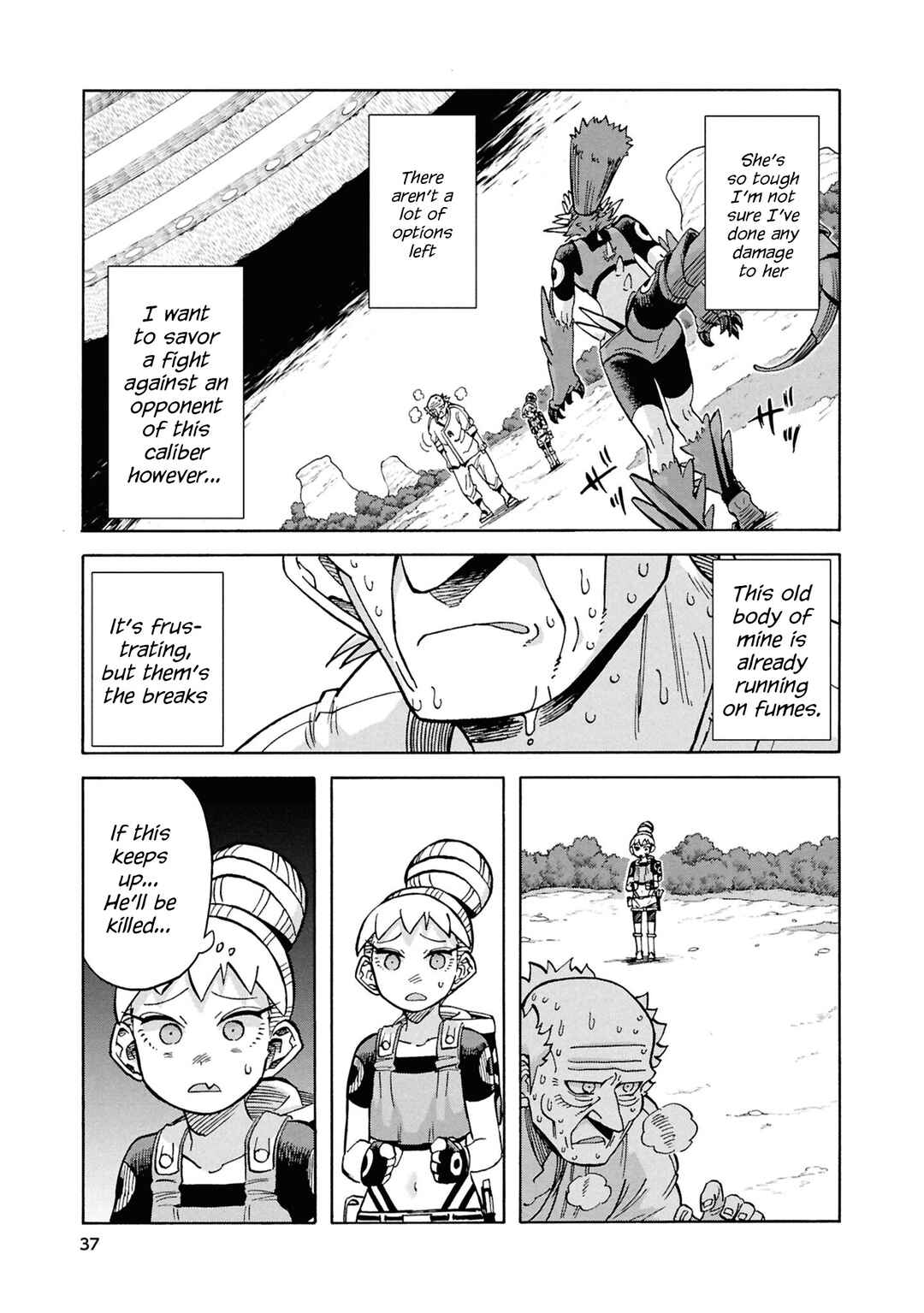 Page 37 Chapter 17 Yomei Nikagetsu no Isekai Kenkouhou