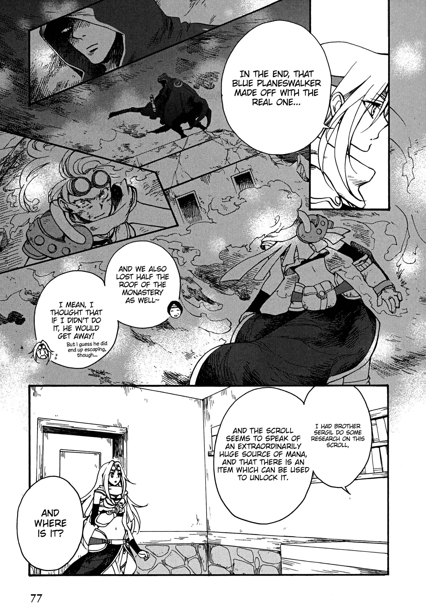 Page 13 Chapter 3 Magic: The Gathering - the Flame that doesnt Burn