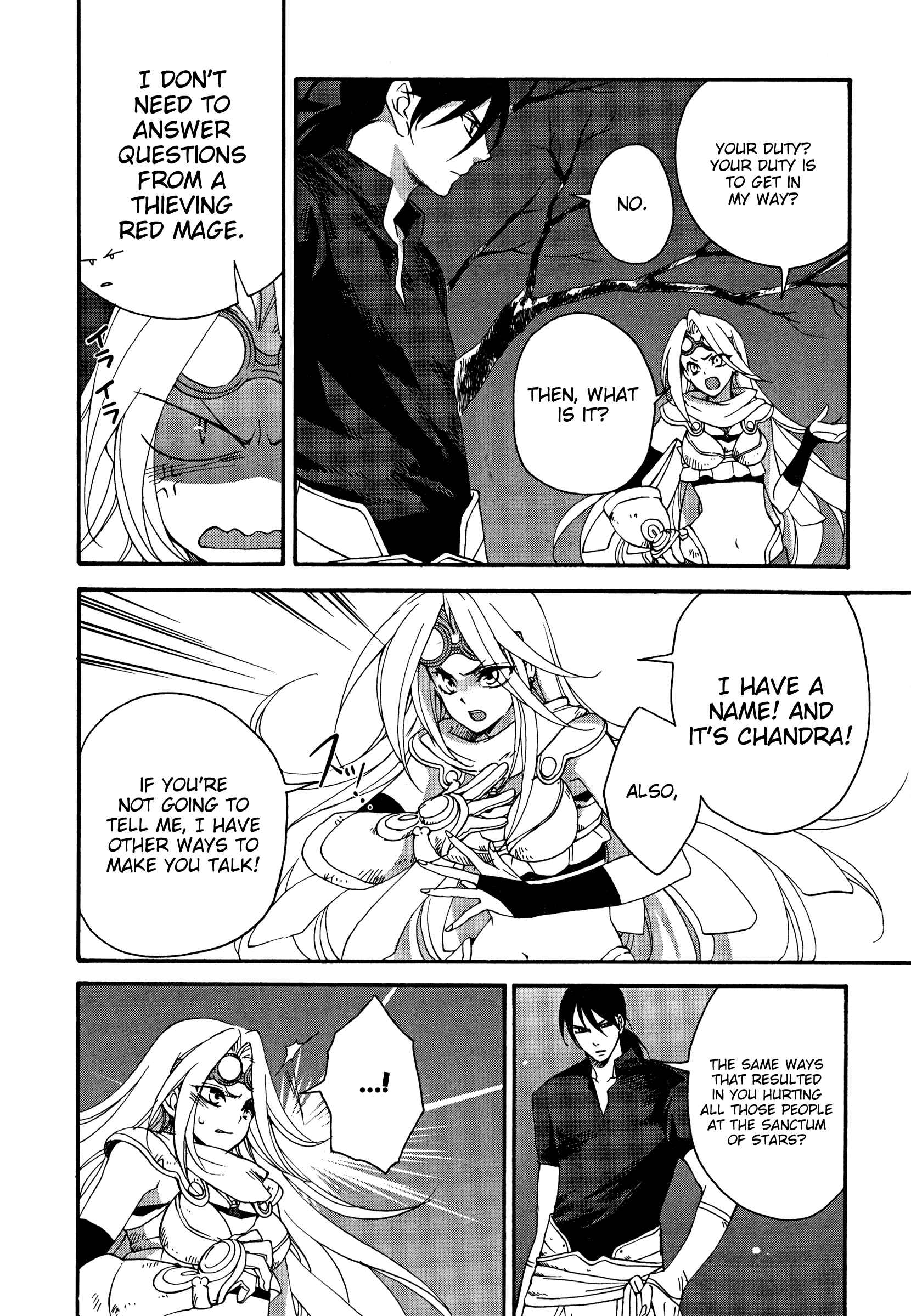 Page 8 Chapter 6 Magic: The Gathering - the Flame that doesnt Burn