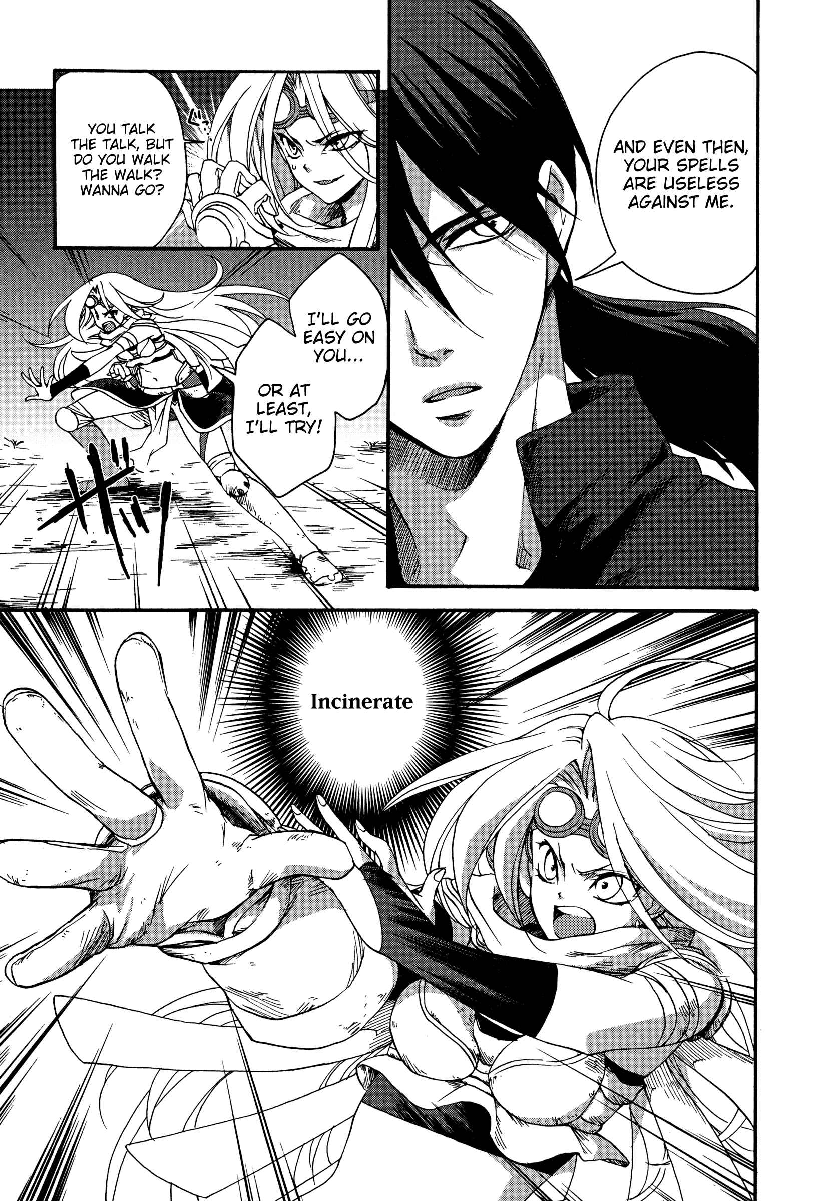Page 9 Chapter 6 Magic: The Gathering - the Flame that doesnt Burn