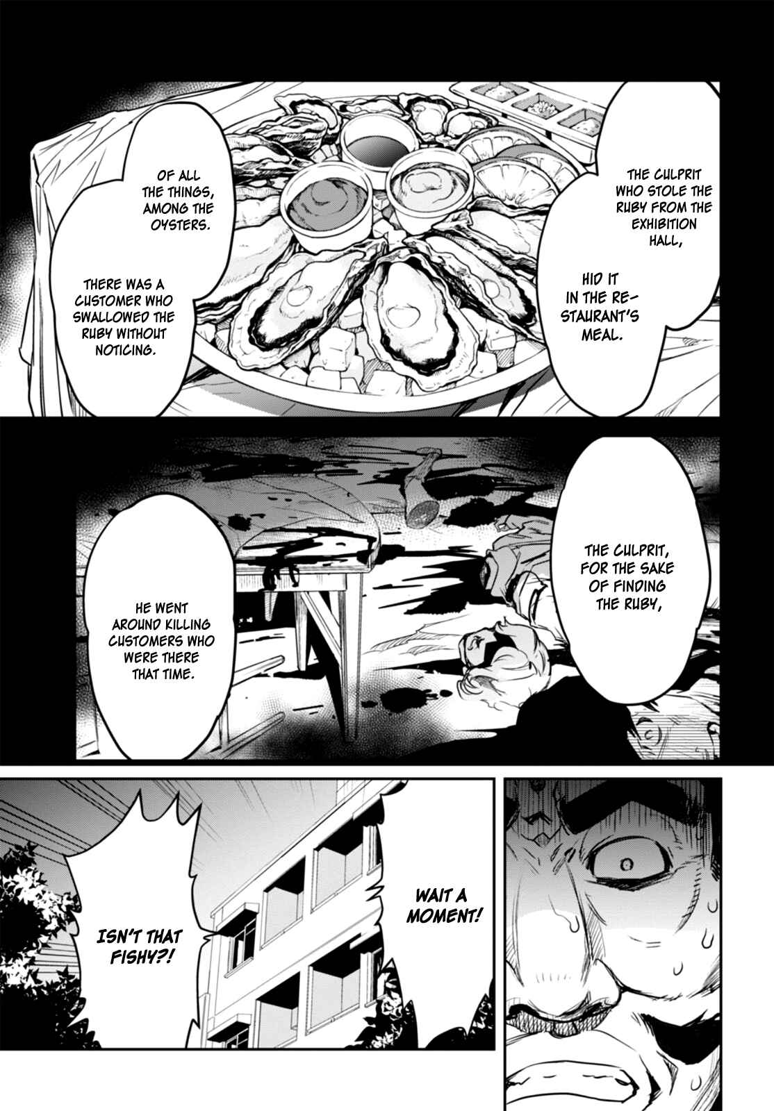 Page 58 Chapter 1 Detective Akechi in a frenzy.