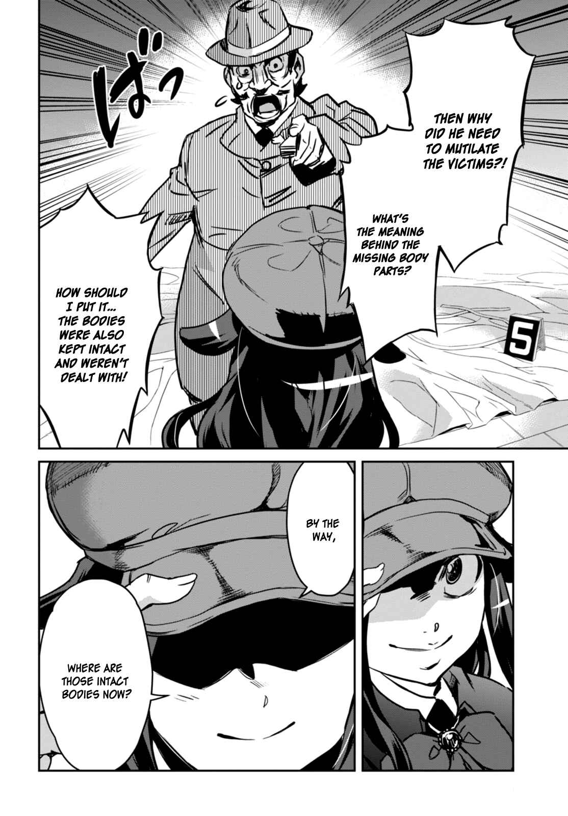 Page 59 Chapter 1 Detective Akechi in a frenzy.