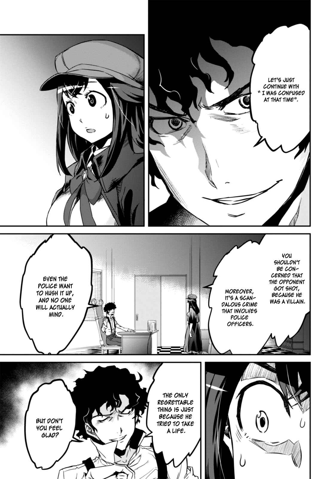 Page 68 Chapter 1 Detective Akechi in a frenzy.