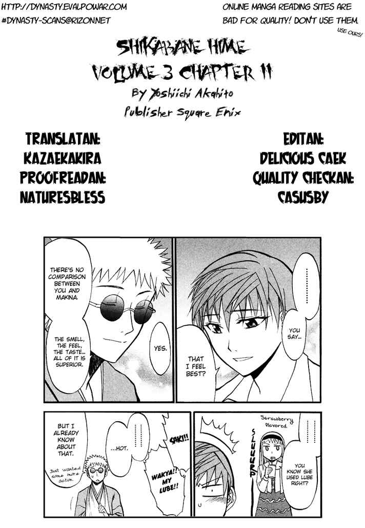Page 34 Chapter 11 Shikabane Hime