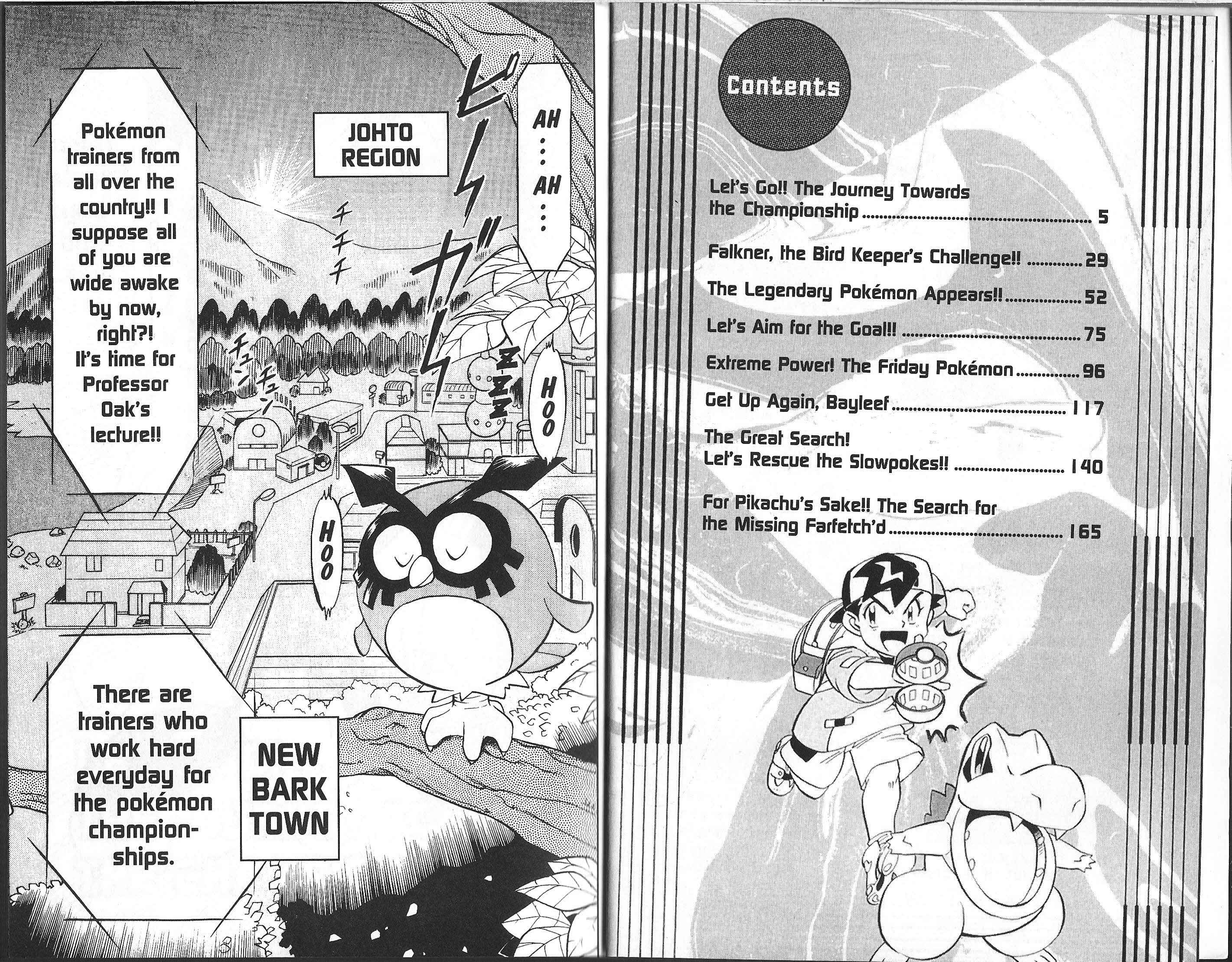 Page 1 Chapter 1 Pokémon Gold & Silver: The Golden Boys