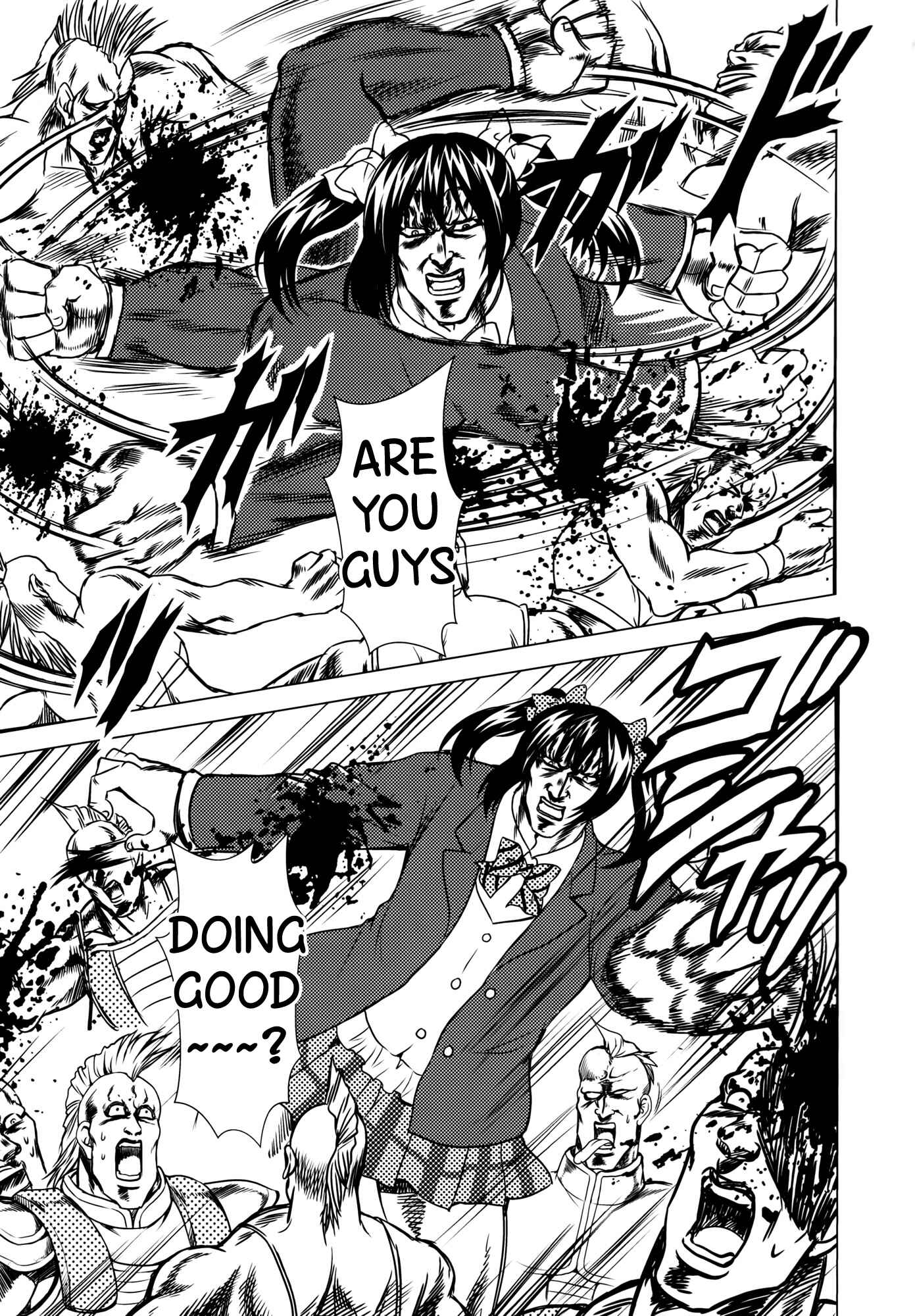 Page 12 Chapter Unknown_9b7a Fist of the North Star & Love Live - Love Life! (Doujinshi)