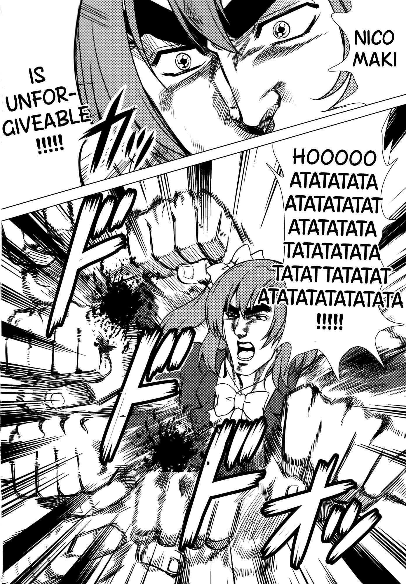 Page 9 Chapter Unknown_9b7a Fist of the North Star & Love Live - Love Life! (Doujinshi)