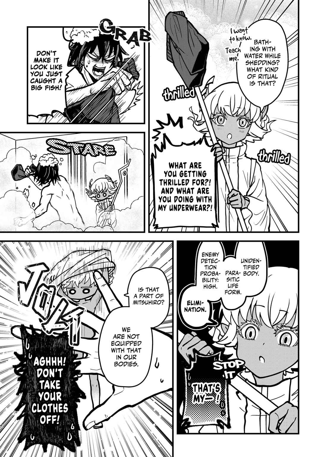 Page 9 Chapter 3 Isourou Tenshi ~Hajimete no Chikyuu Seikatsu~
