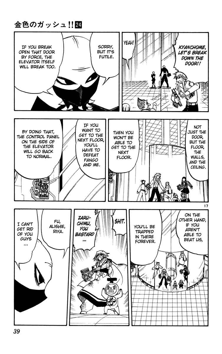 Page 17 Chapter 225 Zatch Bell!!