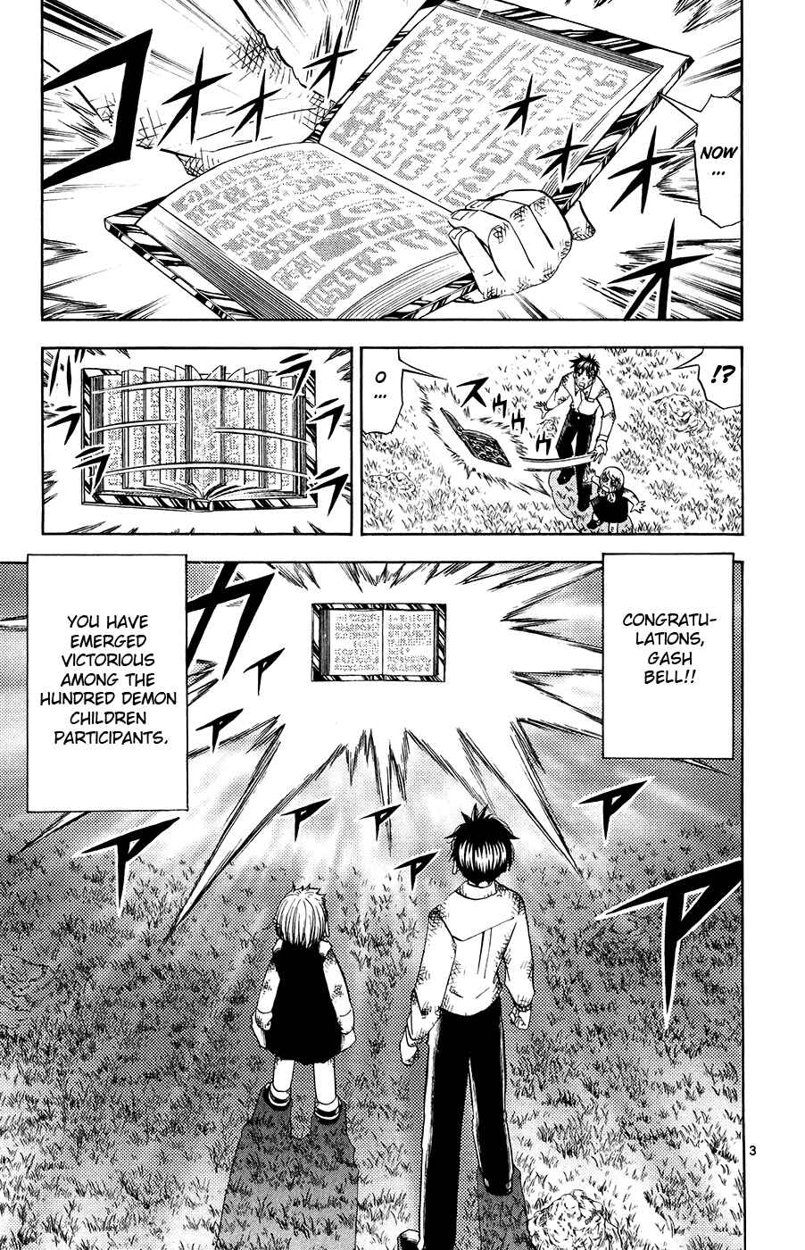 Page 3 Chapter 322 Zatch Bell!!