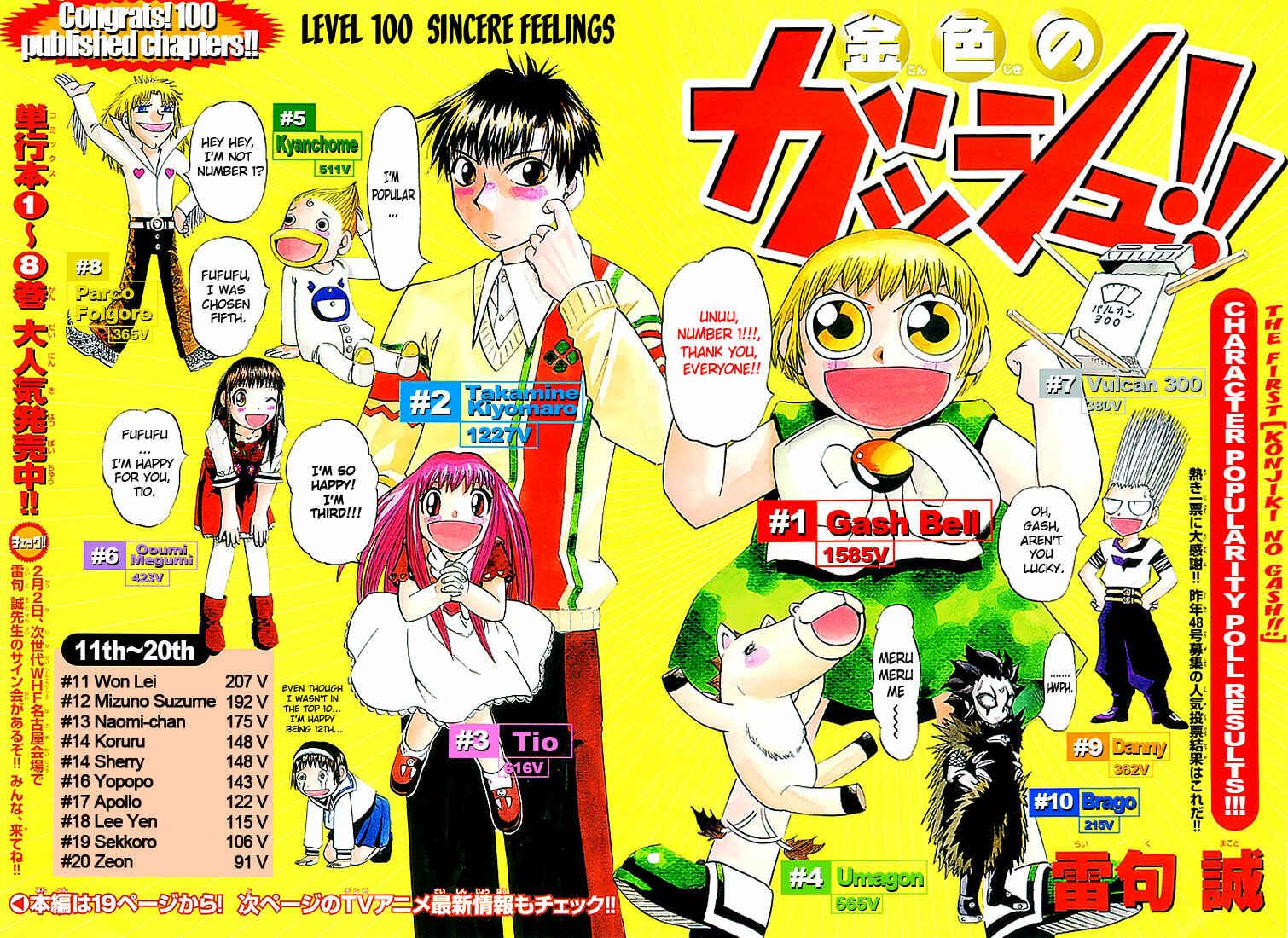 Page 2 Chapter 100 Zatch Bell!!