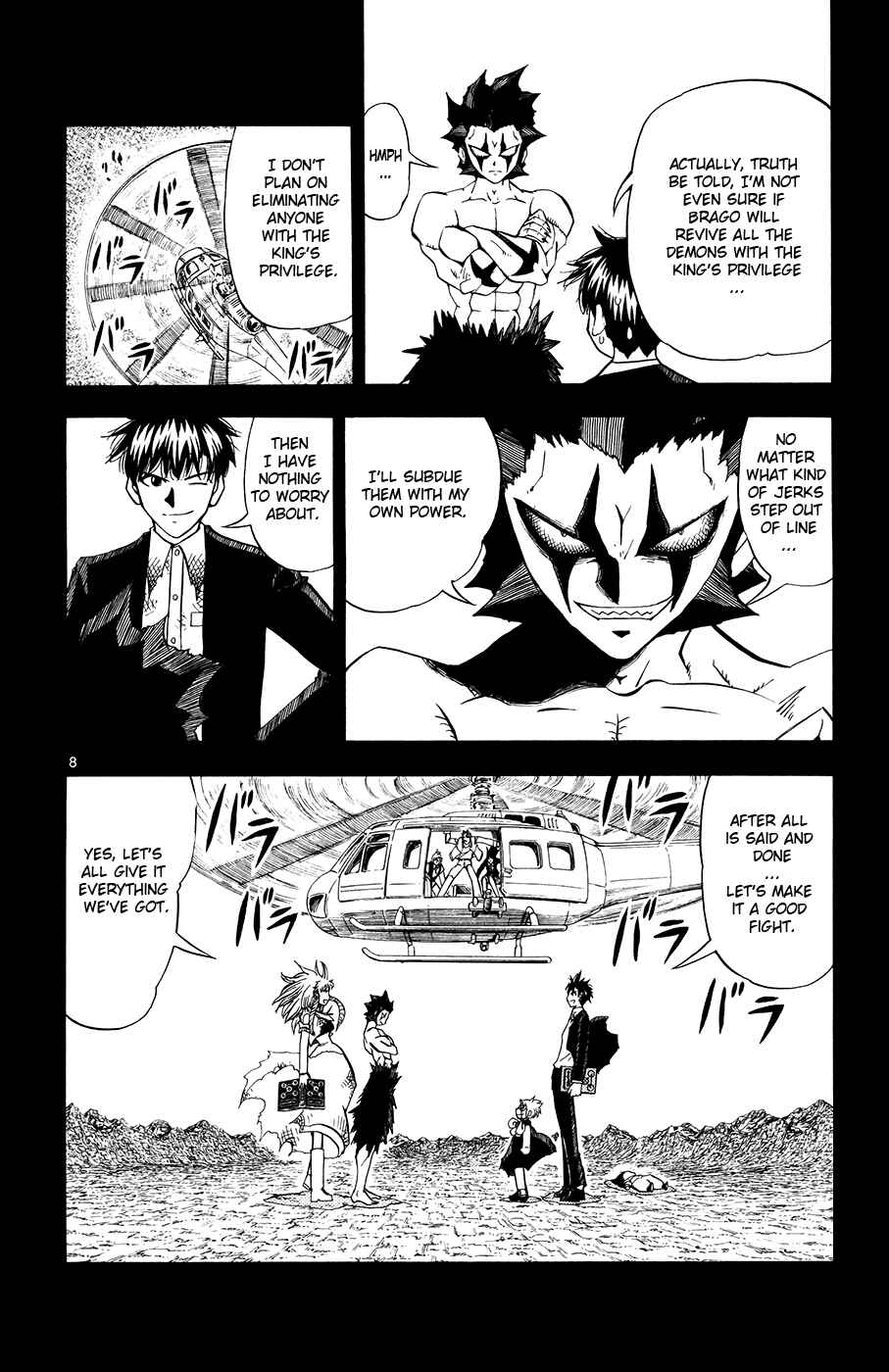 Page 8 Chapter 320 Zatch Bell!!