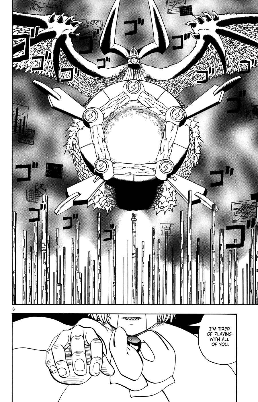 Page 8 Chapter 266 Zatch Bell!!