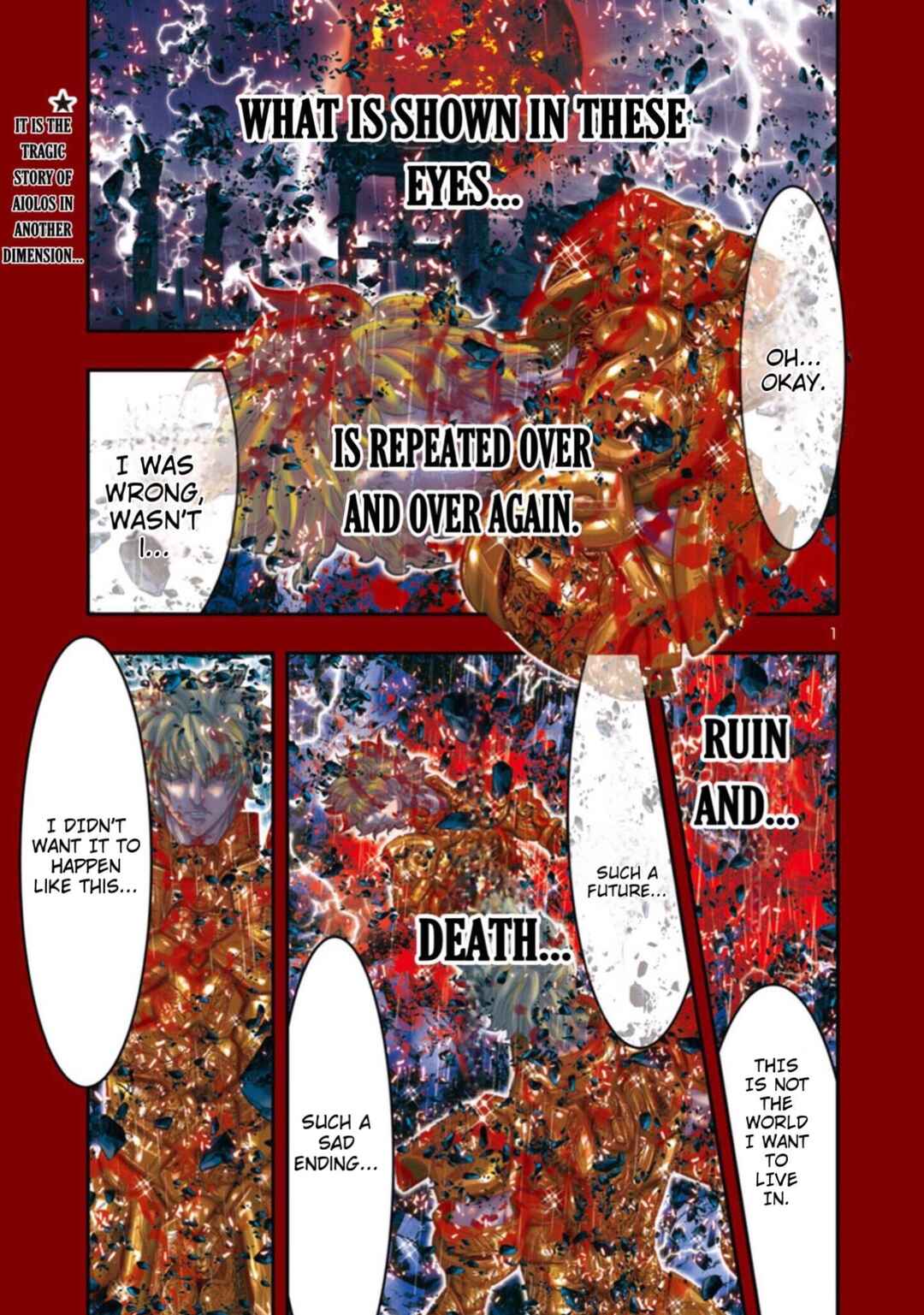 Page 1 Chapter 18 Saint Seiya: Episode G Requiem