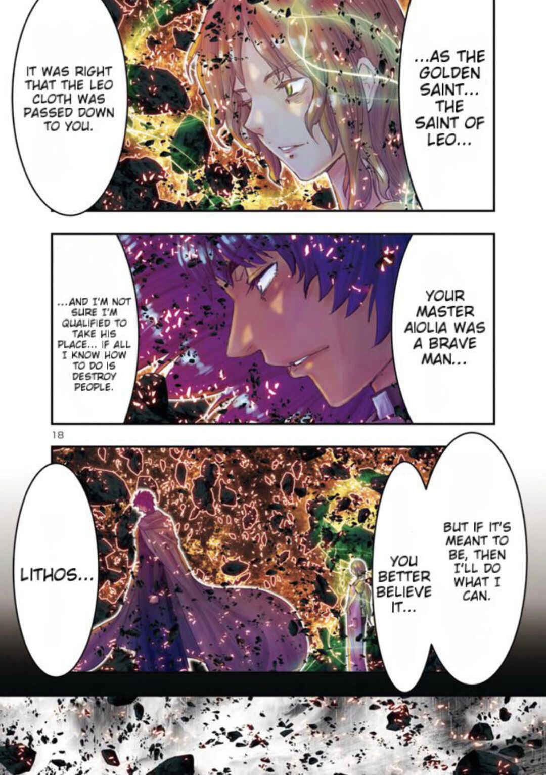 Page 17 Chapter 35 Saint Seiya: Episode G Requiem
