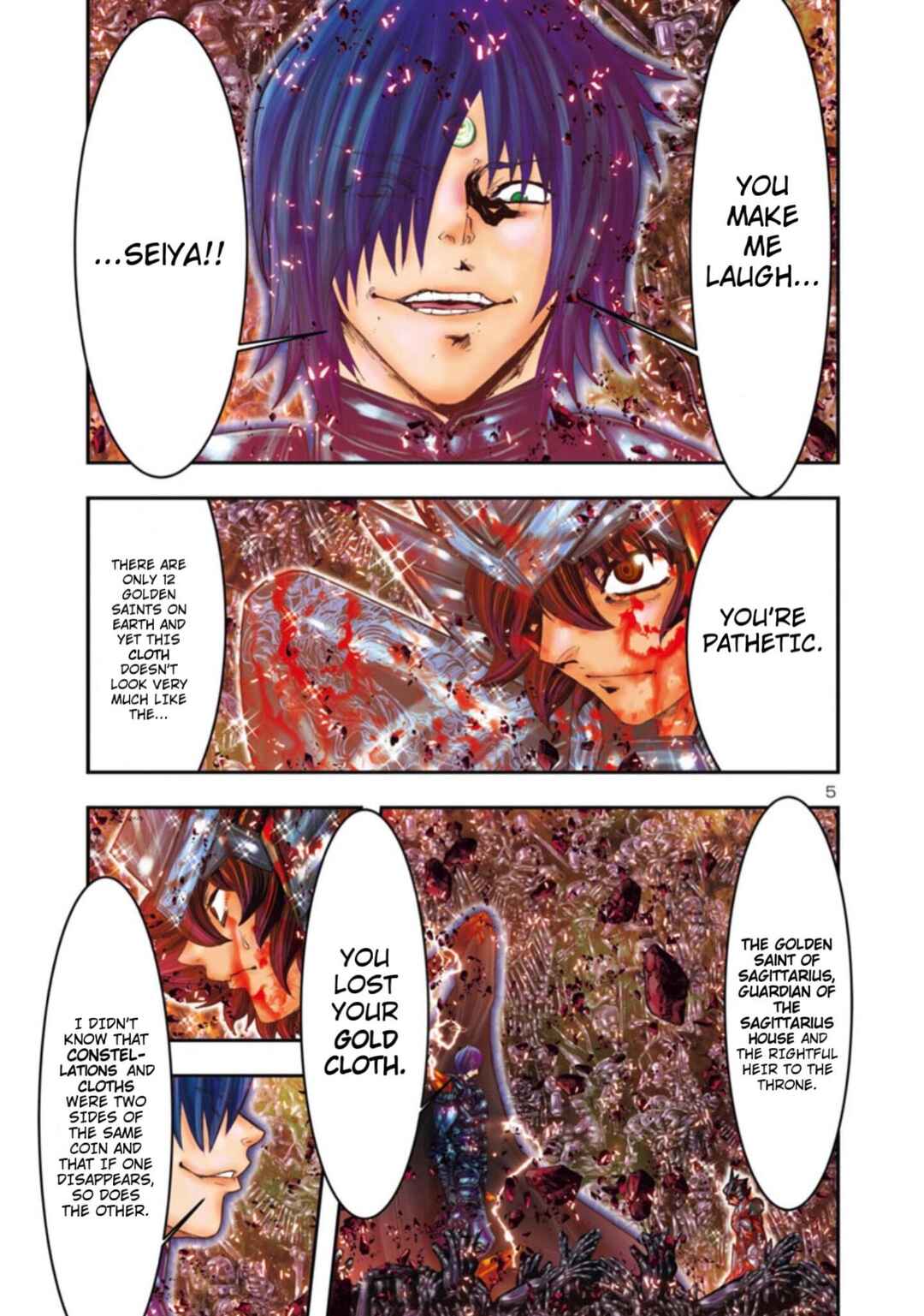 Page 6 Chapter 10 Saint Seiya: Episode G Requiem