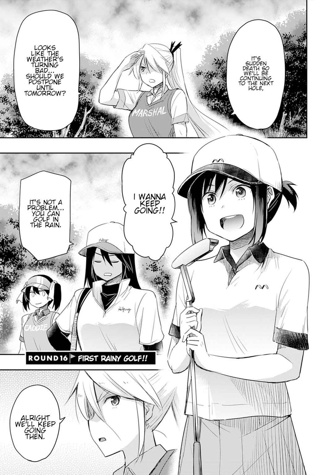Page 1 Chapter 16 Progolfer no Ore ga Imouto no Putter ni Tensei Shiteshimatta Ken