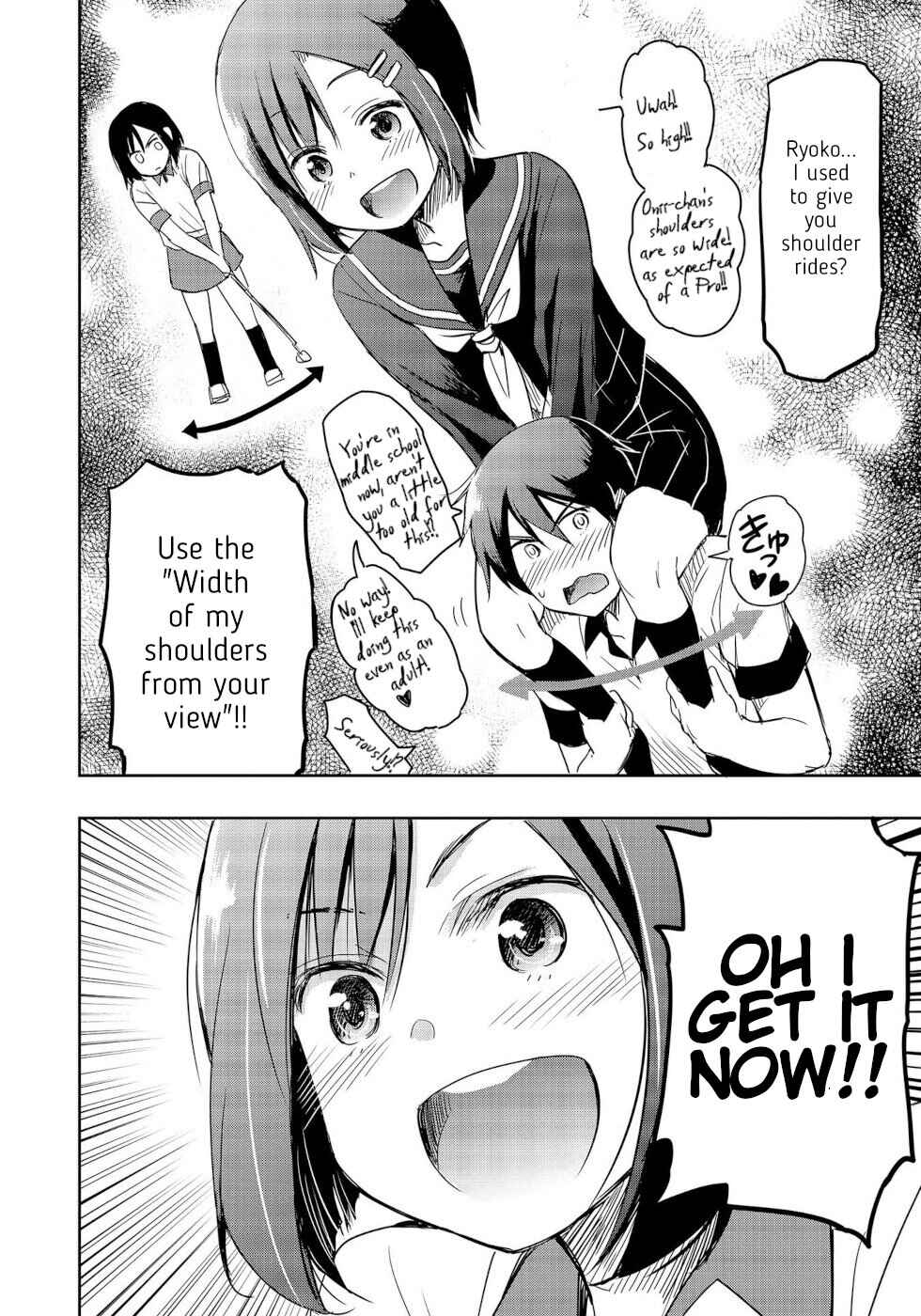 Page 24 Chapter 10 Progolfer no Ore ga Imouto no Putter ni Tensei Shiteshimatta Ken