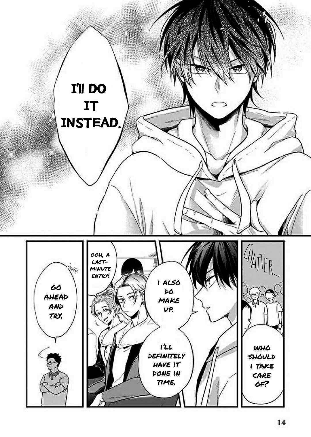 Page 14 Chapter 1 Lip Line wa Kiss de Midashite