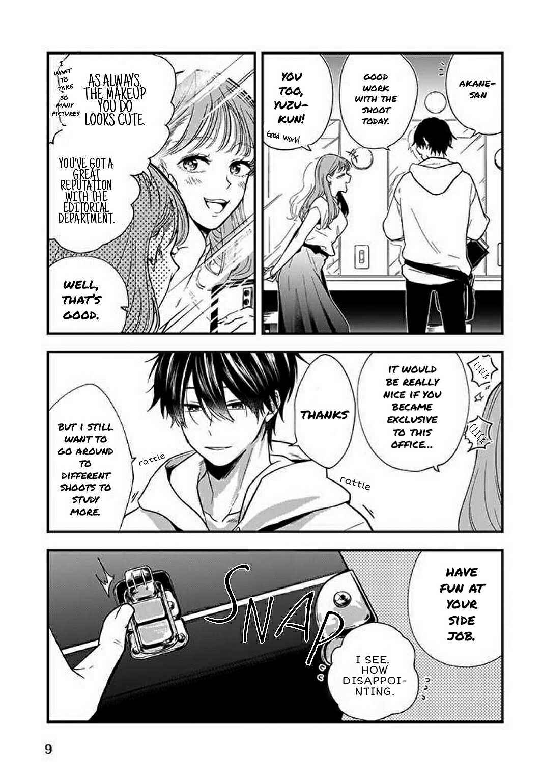Page 9 Chapter 1 Lip Line wa Kiss de Midashite