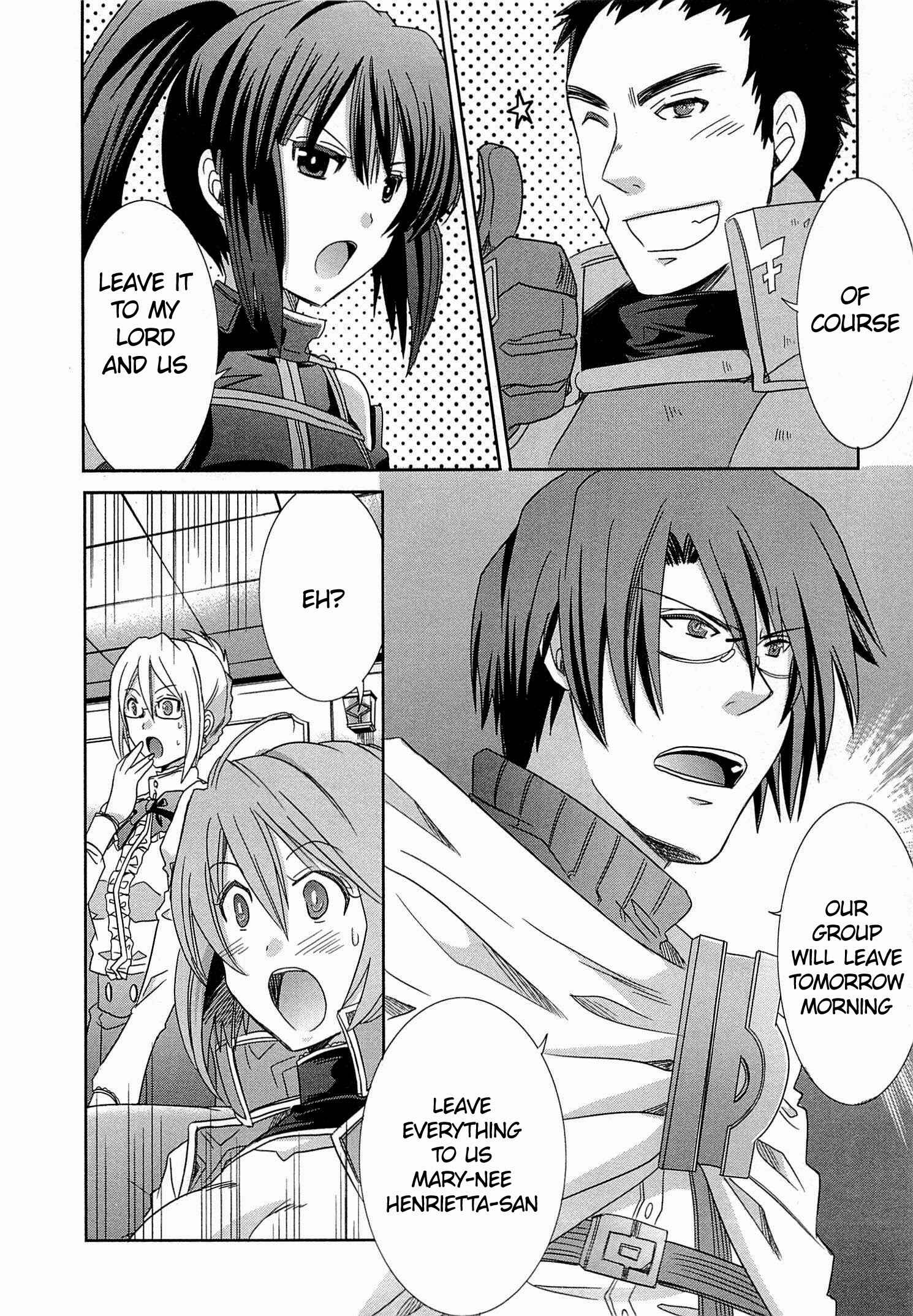 Page 34 Chapter 5 Log Horizon - Honey Moon Logs
