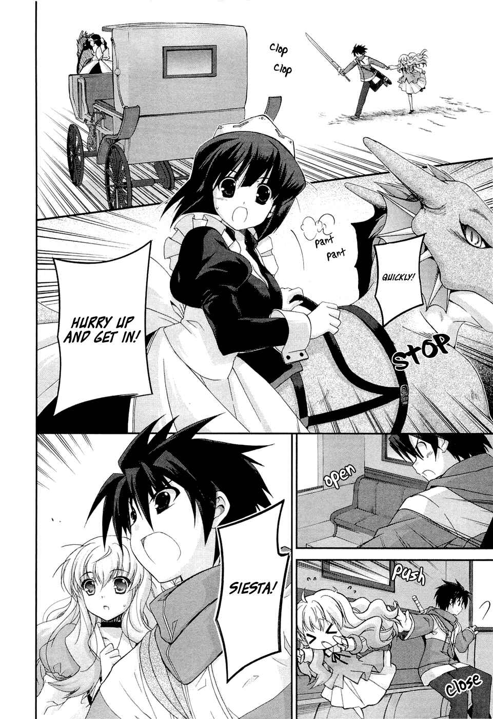 Page 18 Chapter 3 Zero no Tsukaima Chevalier