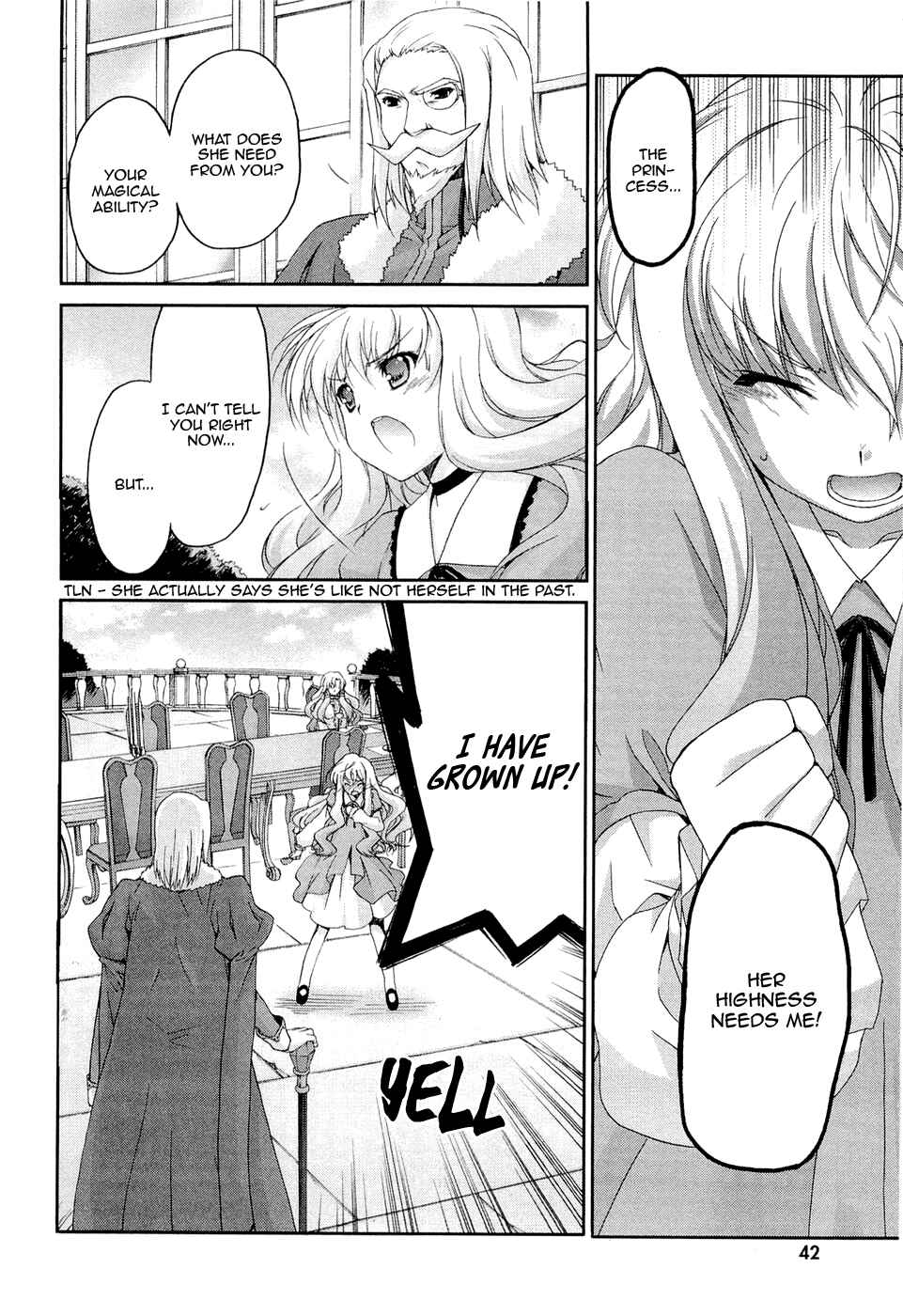 Page 12 Chapter 2 Zero no Tsukaima Chevalier