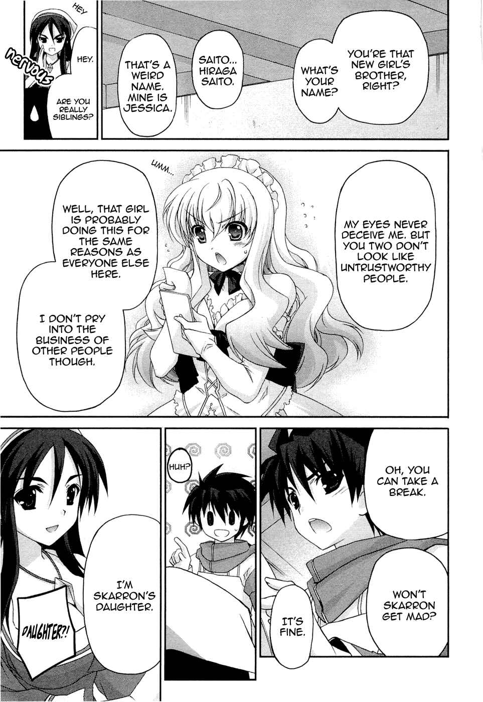 Page 9 Chapter 5 Zero no Tsukaima Chevalier