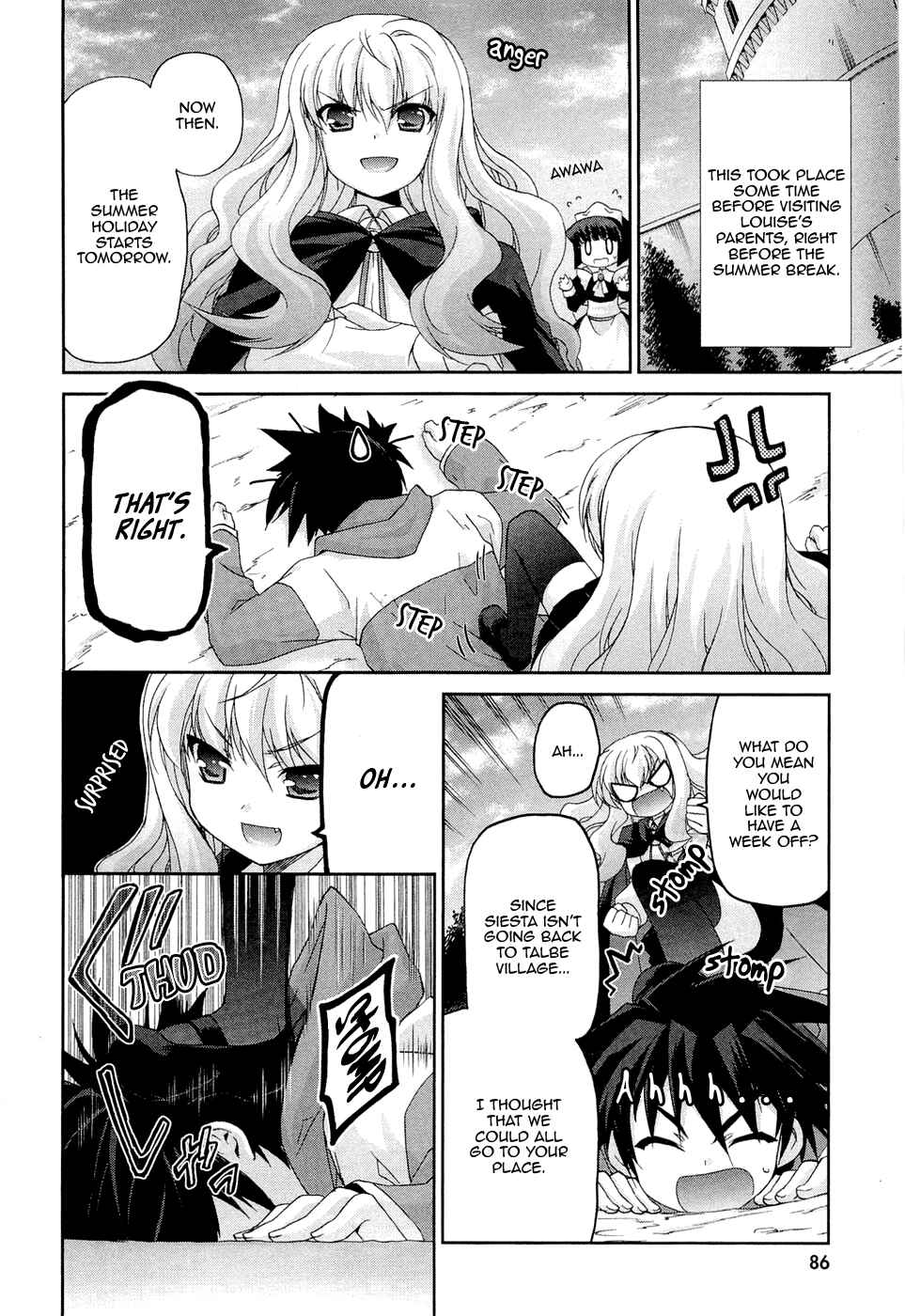 Page 2 Chapter 4 Zero no Tsukaima Chevalier