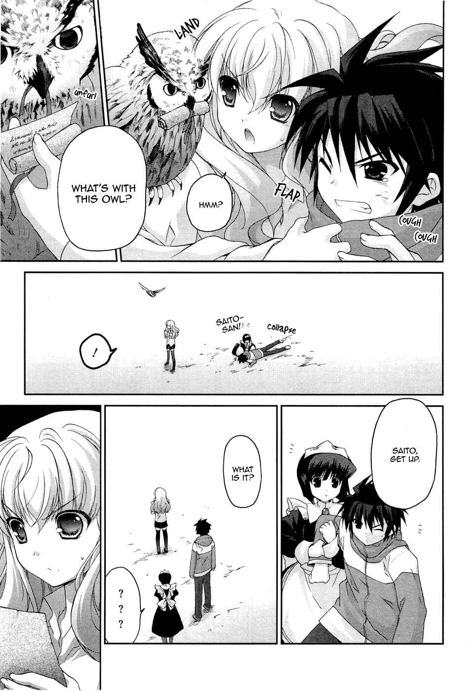 Page 7 Chapter 4 Zero no Tsukaima Chevalier