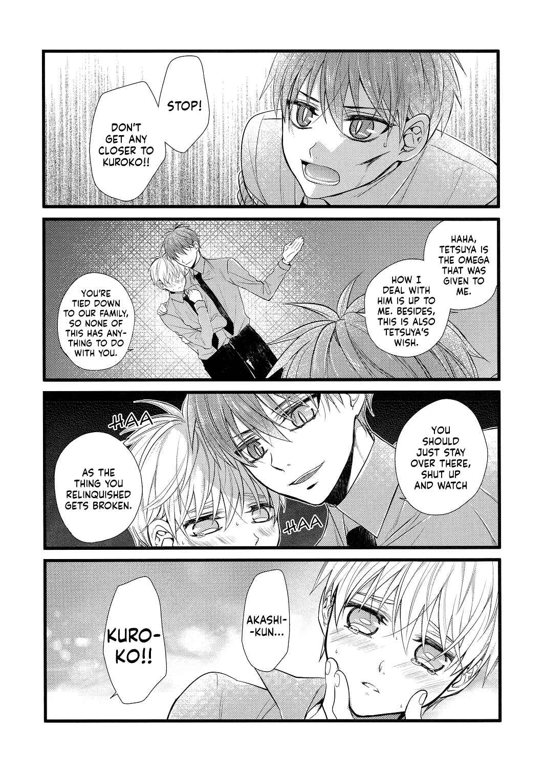 Page 5 Chapter Unknown_7208 Kuroko no Basket - Akashi-san Chi no Airashii Ai no Katachi 2 (Doujinshi)