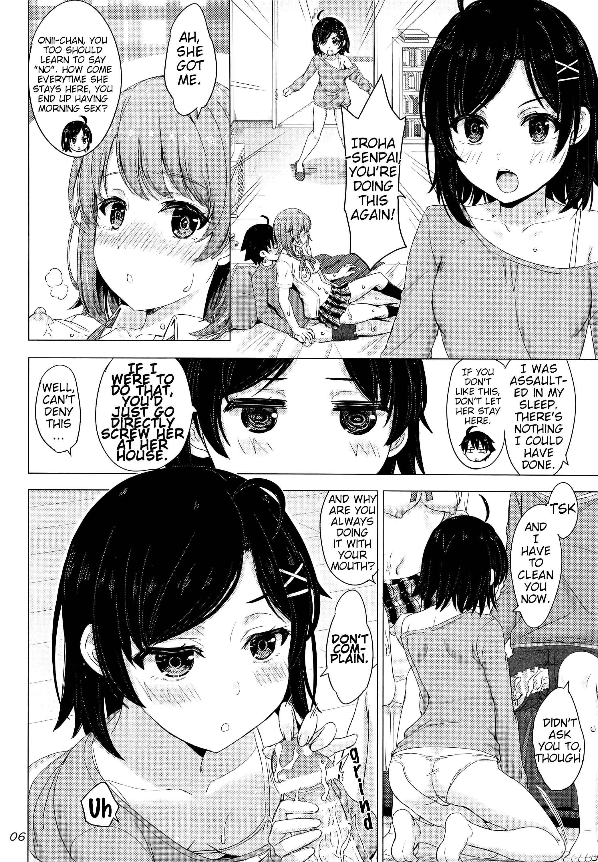 Page 5 Chapter Unknown_5167 Yahari Ore no Seishun Love Come wa Machigatteiru - Ore no Kouhai to Imouto ga Neoki ni Osotte Kuru (Doujinshi)