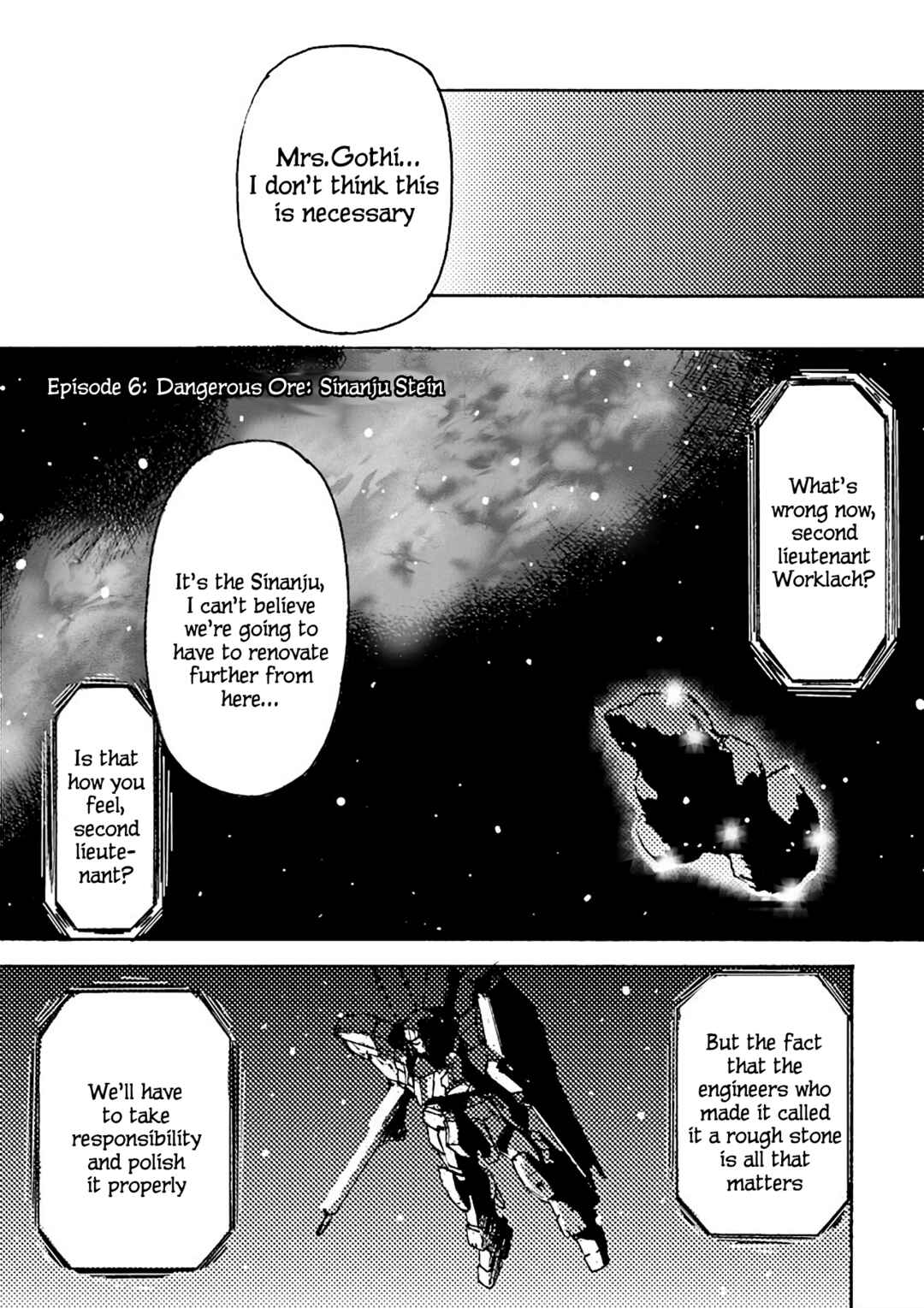 Page 1 Chapter 6 Mobile Suit Gundam UC MSV Wedge
