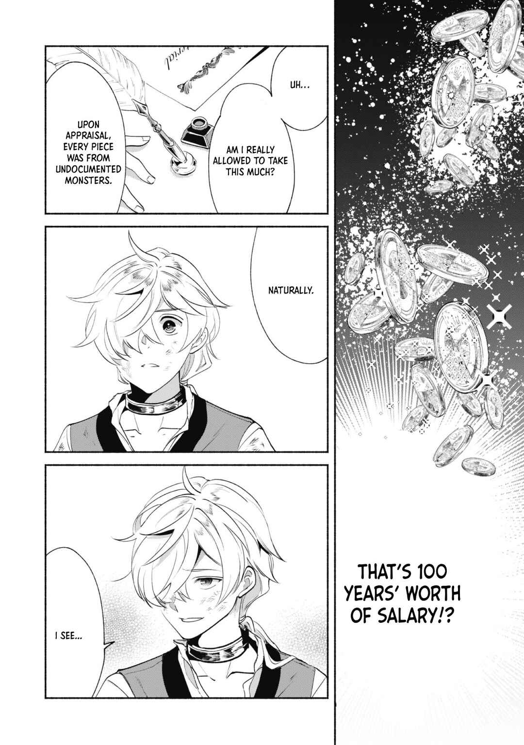 Page 19 Chapter 7 Munou wa Fuyou to Iware Tokei Tsukai no Boku wa Shokunin Guild kara Oidasareru mo, Dungeon no Shinbu de Shin mo Chikara ni Kakusei suru