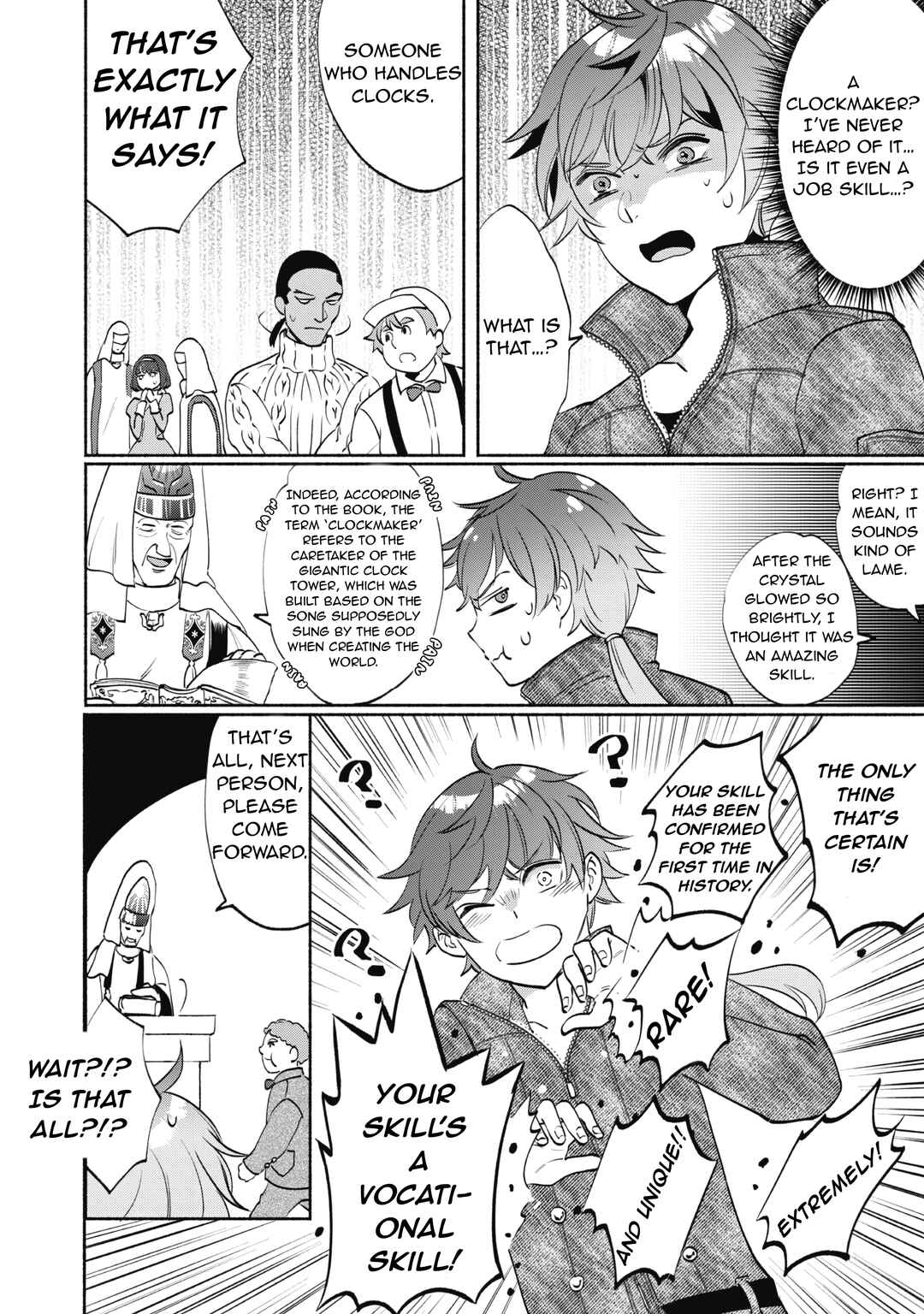 Page 7 Chapter 1.2 Munou wa Fuyou to Iware Tokei Tsukai no Boku wa Shokunin Guild kara Oidasareru mo, Dungeon no Shinbu de Shin mo Chikara ni Kakusei suru