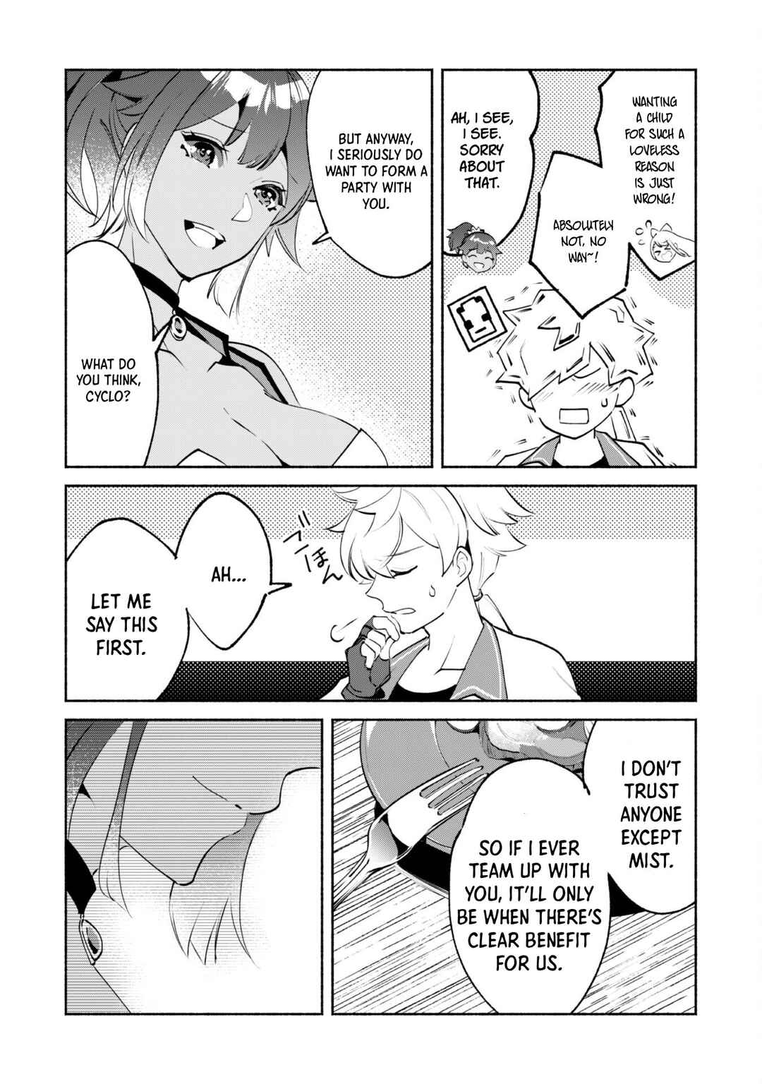 Page 6 Chapter 14.2 Munou wa Fuyou to Iware Tokei Tsukai no Boku wa Shokunin Guild kara Oidasareru mo, Dungeon no Shinbu de Shin mo Chikara ni Kakusei suru