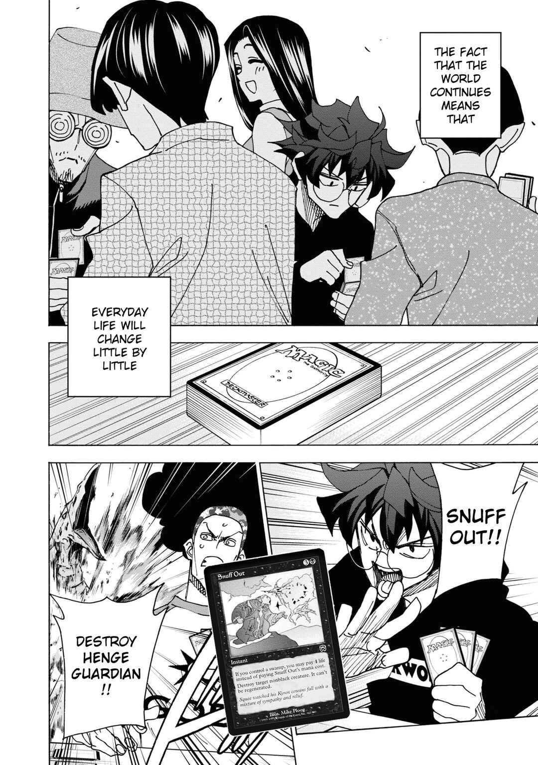 Page 22 Chapter 56 Subete no Jinrui wo Hakai Suru. Sorera wa Saisei Dekinai.